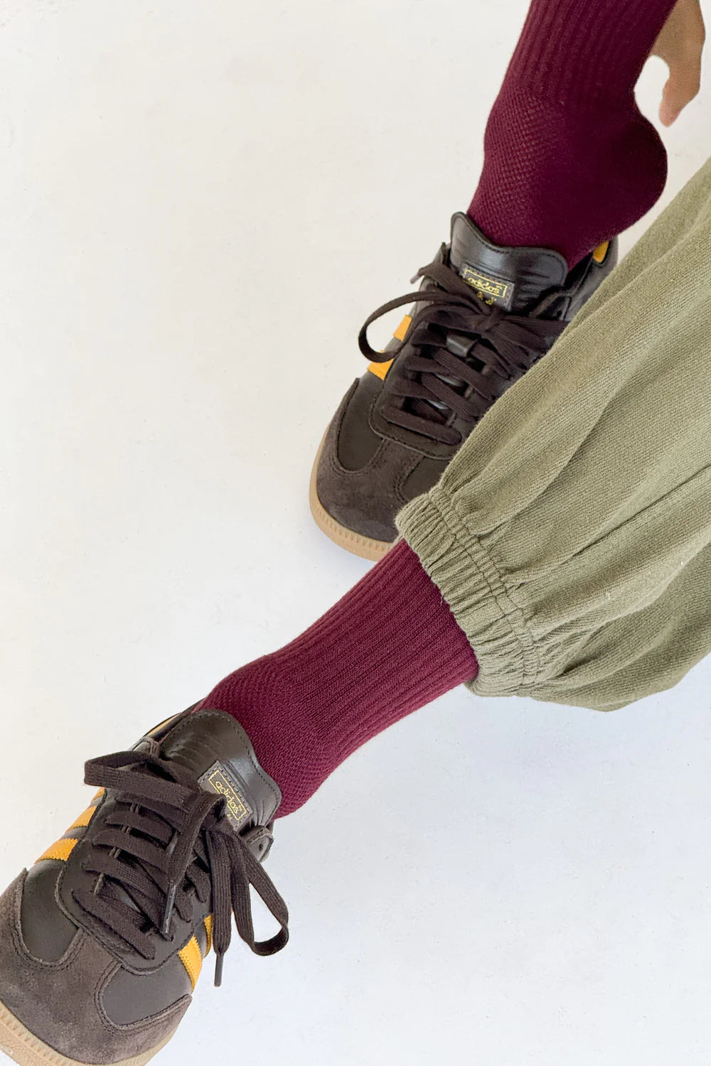 Boyfriend Socks - Maroon