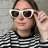 Kimma Sunglasses - New Blonde / Vibrant Brown