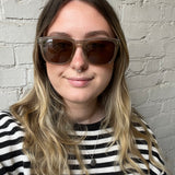 West Sunglasses - Ghost / Green