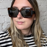 Lana Sunglasses - Bronze Carbon