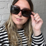 Lana Sunglasses - Bronze Carbon