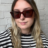 Keera Sunglasses - Cranberry / Sedona