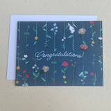 Congrats Flowers Card