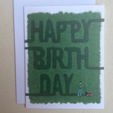Mower Birthday Card