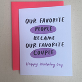 Favorite Couple Card