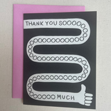 Thanks Soooo Much Card