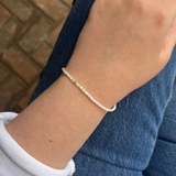 Pearl One Bracelet - Gold