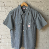 S/S Worker Shirt - Washington Stripe