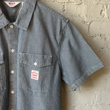 S/S Worker Shirt - Washington Stripe