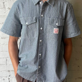S/S Worker Shirt - Washington Stripe