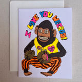 Love You Weirdo Card