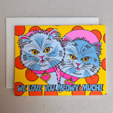 Meowy Much Love Card