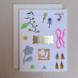Petals And Blooms Love Card