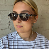 Vega Sunglasses Chain - Black