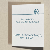 More Forever Anniversary Card