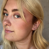 Mini Bella Hoops - Silver