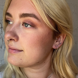 Mini Brooklyn Hoops - Silver