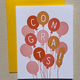 Balloons Congratulations Card