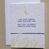 Hope and Peace Sympathy Card