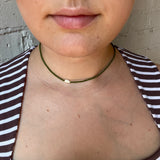 Khadi Necklace - Dark Green