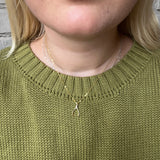 Wishbone Necklaces - Gold