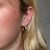 Organic Hoops - Gold