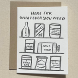 Here For You Card