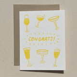 Congrats Champagne Card