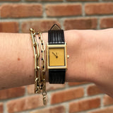 Virgil Lizard Watch - Black / Gold