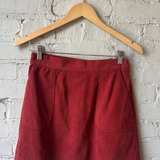 Short Skirt - Rust