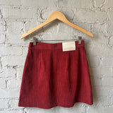 Short Skirt - Rust