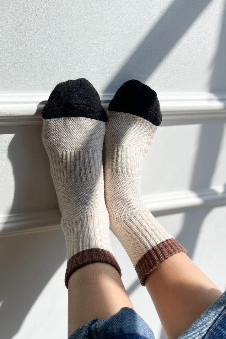 Girlfriend Socks - Black Coffee