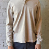 Caza Knit Polo - Cream