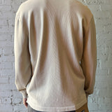 Caza Knit Polo - Cream