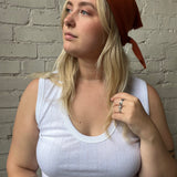 Triangle Scarf - Brick