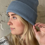 Beechfield Cuffed Beanie - Dusty Blue