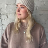 Rona Brushed Hat - Linen