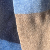 Rona Brushed Scarf - Blue Combo