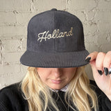 Blue Corduroy Holland Hat
