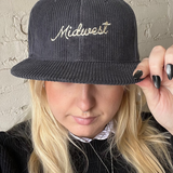 Blue Corduroy Midwest Hat