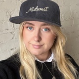 Blue Corduroy Midwest Hat