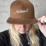 Tan Corduroy Midwest Hat