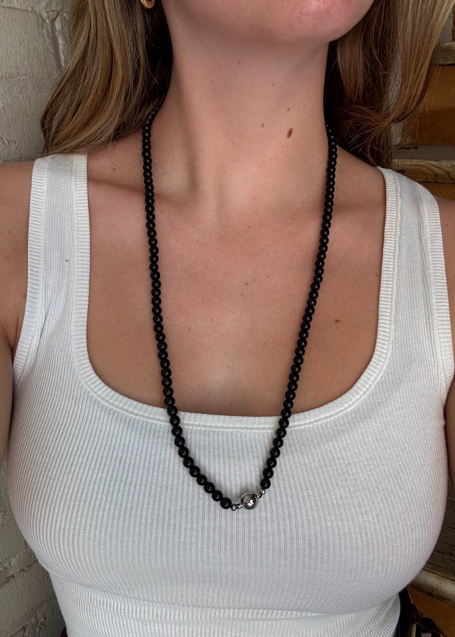 Coco Necklace - Black Onyx