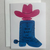 Boot Baby Card