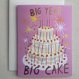 Gigantic Birthday Cake Card