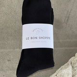 Crisp Step Socks - Black