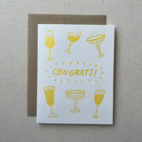 Congrats Champagne Card