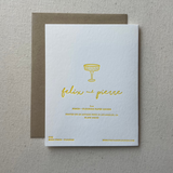 Congrats Champagne Card