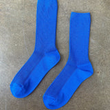 Crisp Step Socks - Blue