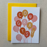 Balloons Congratulations Card